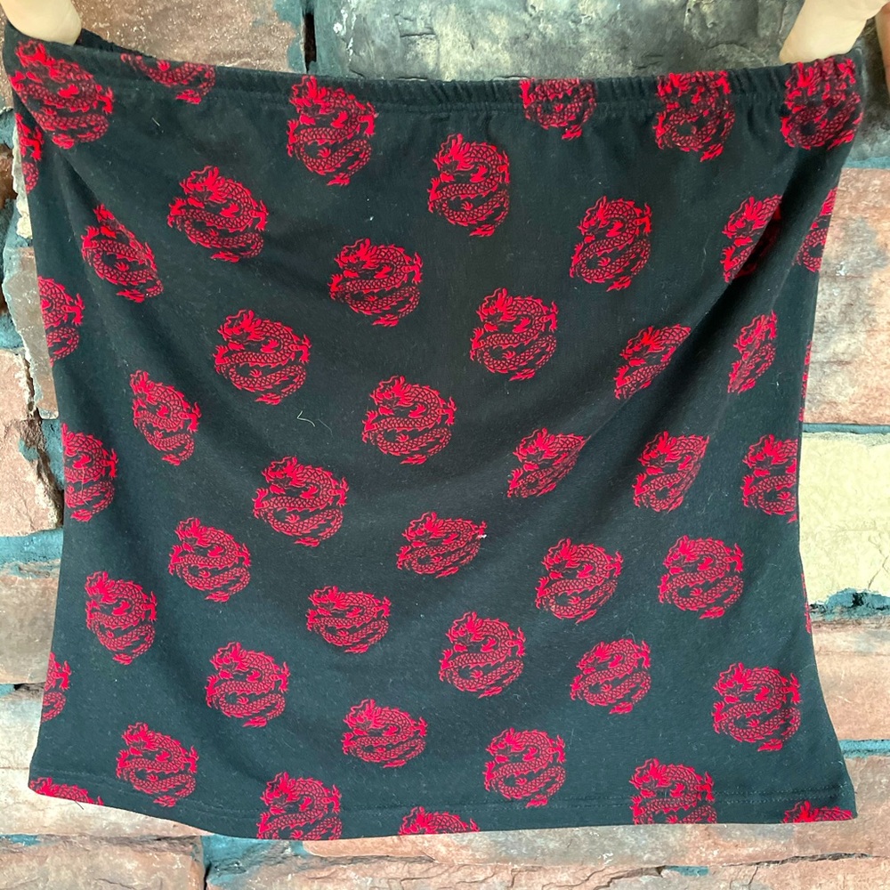 Rue 21 dragon print tube top
